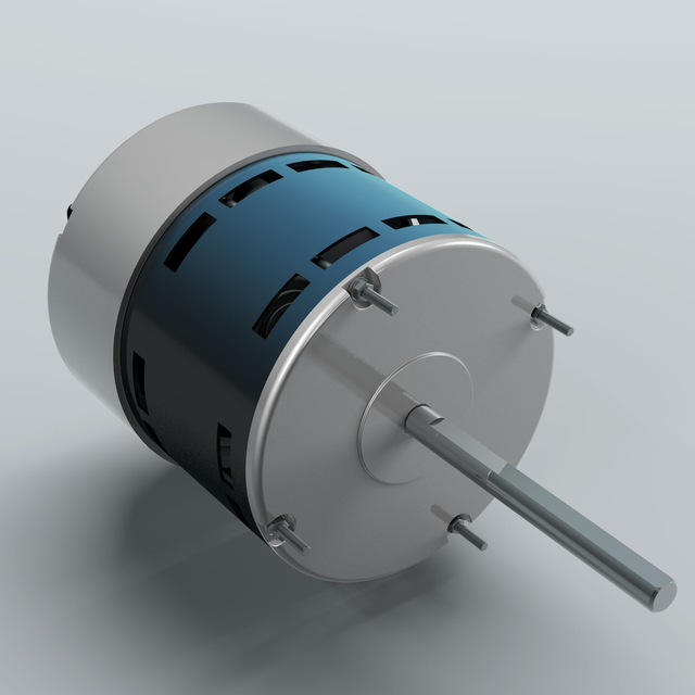 NEMA Frame 48 350W 50/60 Hz ECM Motor for Air Conditioner 
