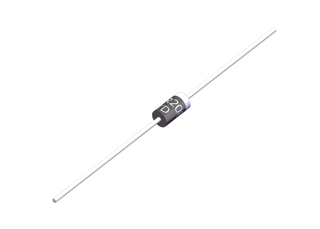 1000V 2 Amp HER208 High Efficiency Rectifier Diode Axial DO-15 Through Hole T B