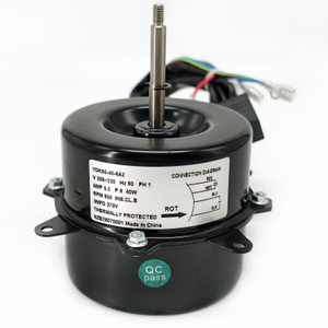 Condenser Fan Motor - 40W 208-230V 60HZ 850RPM 6P CW-LE Class B